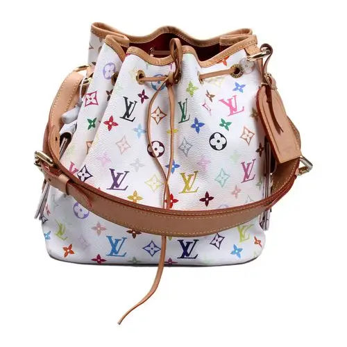 louis vuitton(路易威登)白三彩水桶包