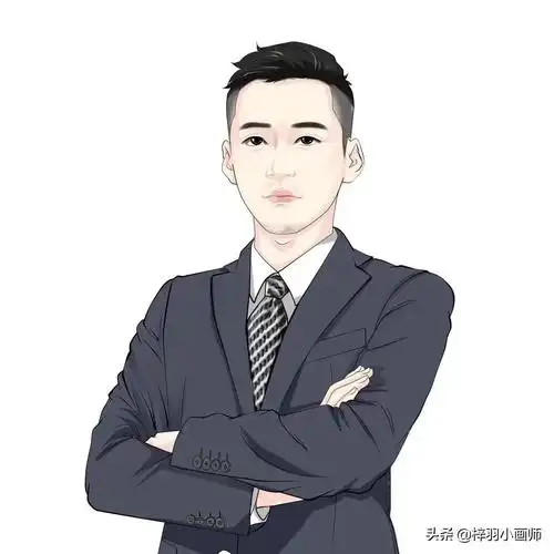 你的头像该换啦 简约风西装男士头像 成熟稳重自信大方