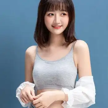 少女文胸高中生初中女生内衣内衣女初中高中学生少女运动型背心式文胸