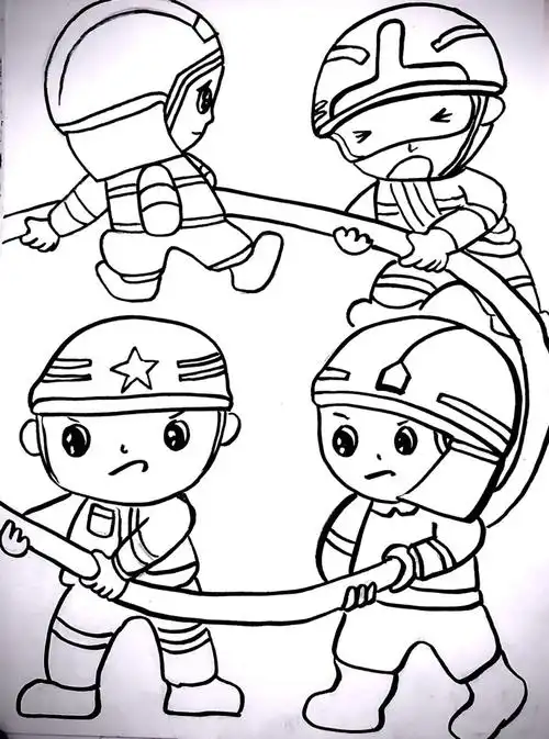 消防员-幼师考编素材幼师考编|幼师编制|儿