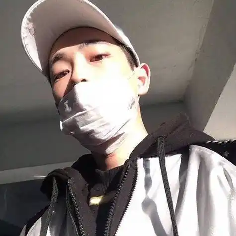 男士戴帽子口罩头像 男生头像图片大全 -【爱个性】