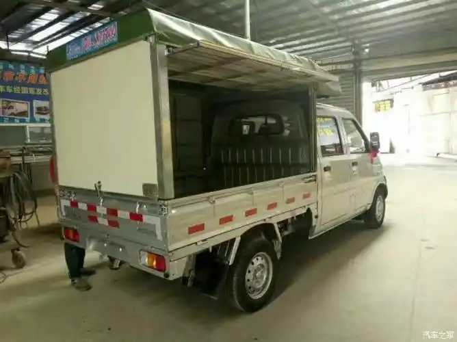 【图】转让9成新五菱荣光双排车棚_五菱荣光小卡论坛_汽车之家论坛