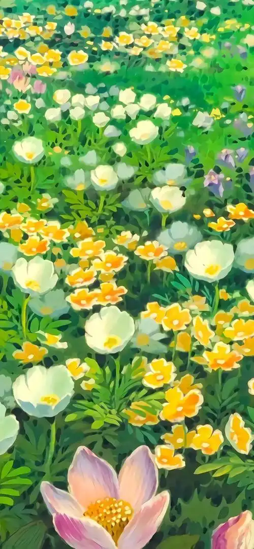 宝,该换手机壁纸了,这些清新治愈宫崎骏动漫风壁纸,你喜欢吗,超多高清