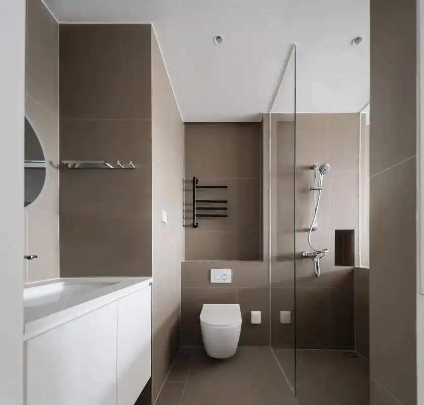 卫生间设计也十分简洁实用,#卫生间装修 - 抖音