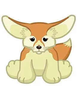 耳廓狐头像免抠png透明素材蹲坐的耳廓狐免抠png透明素材睡觉的可爱