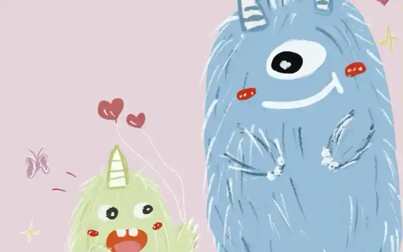 【ipad绘画-小怪兽】