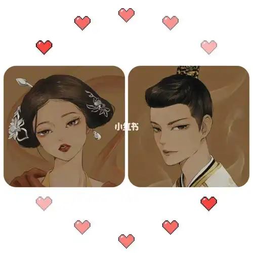 情侣头像传闻中的陈芊芊与韩烁