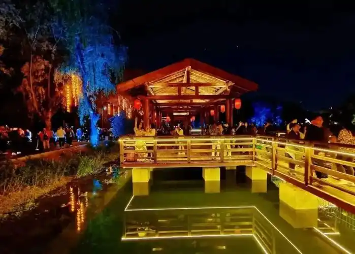 沈阳这个公园火出圈夜景美爆了你去打卡了么