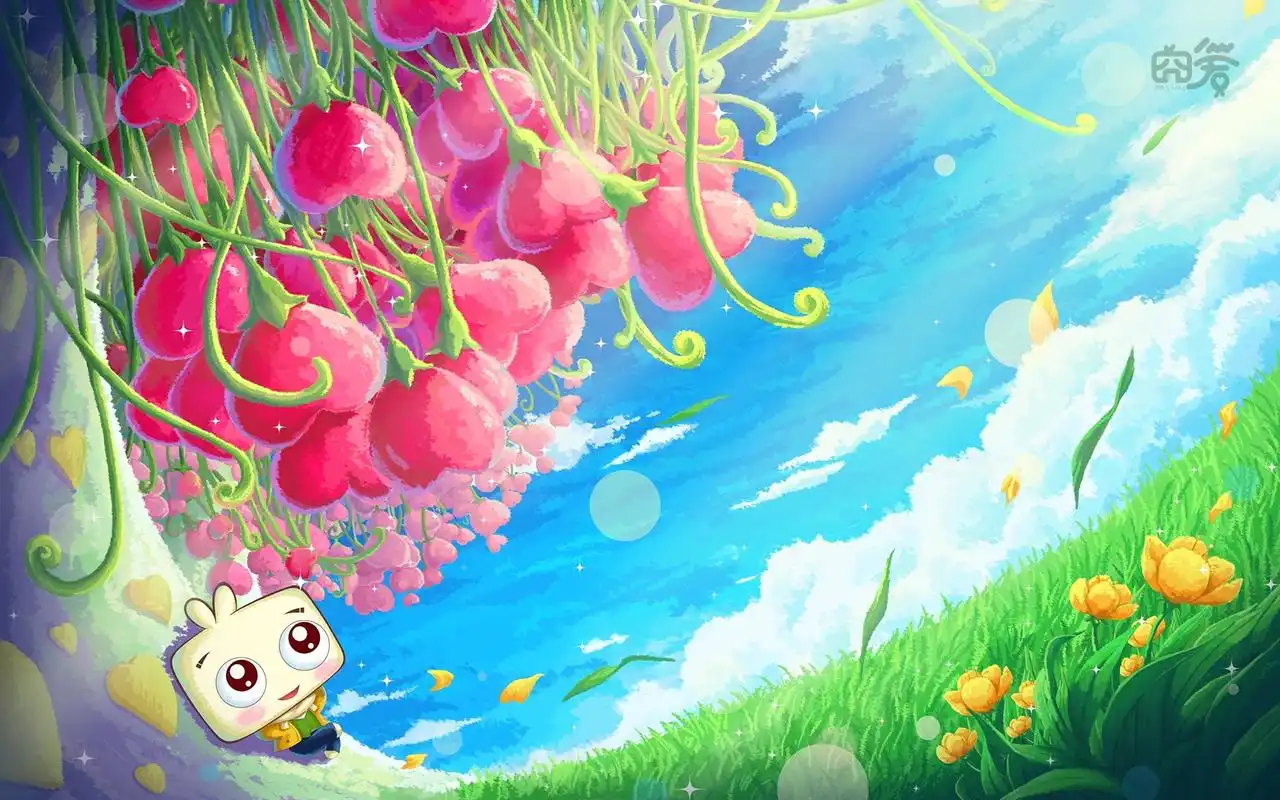 精选唯美手绘卡通jonjon囧囧搞笑可爱桌面壁纸(二)