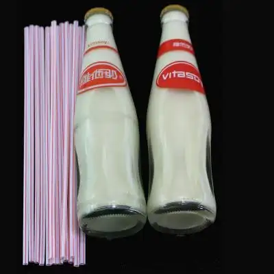维他奶吸管 瓶装饮料吸管 40支 一次性塑料吸管 50包包邮批发