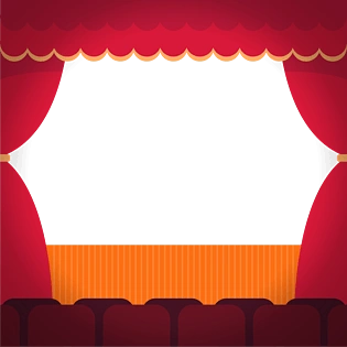 愚人节兔子小丑马戏团装饰pngpsd2000*2000卡通c4d电商装饰舞台背景