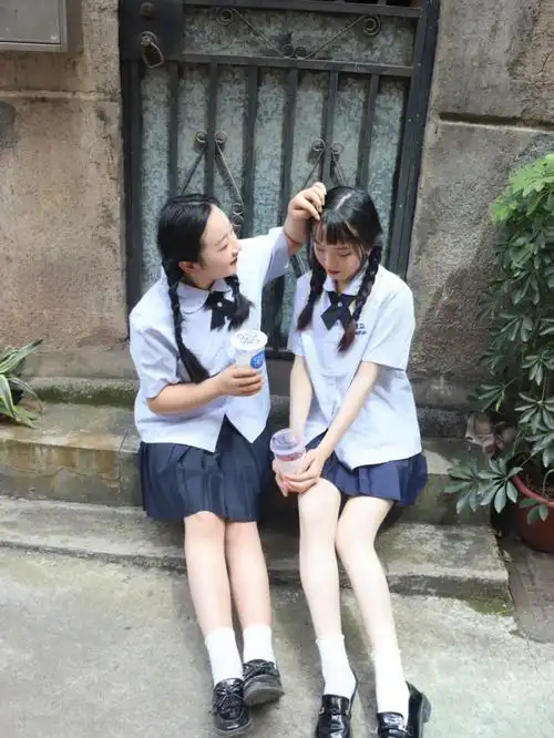 夏日元气闺蜜照姿势分享