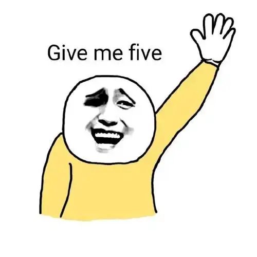 暴漫人物 搞笑 雷人 斗图 give me five