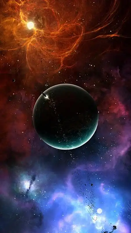 未来世界的高科技背景