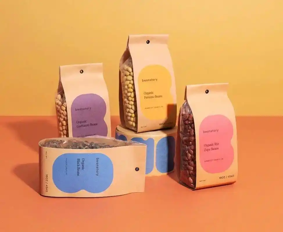 农副产品品牌包装设计.beanstory有机豆类包装设计,以 - 抖音