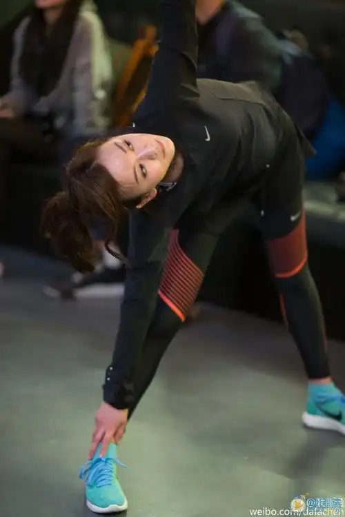 陈意涵锻炼健身照