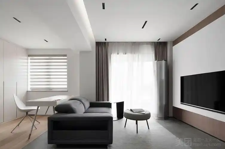 50平米两室户现代简约风格欣赏图