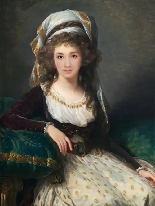 【油画】女性肖像油画