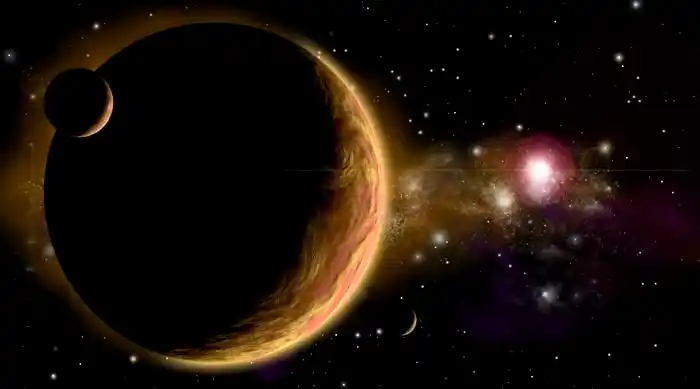 银河宇宙星球插图