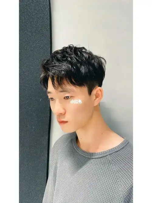 男生发型韩式三七分