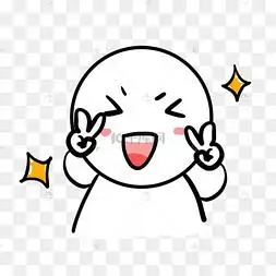 卡通耶表情3dc4d立体比耶手势手绘素描狗狗萨摩耶png素材熊猫哦耶表情