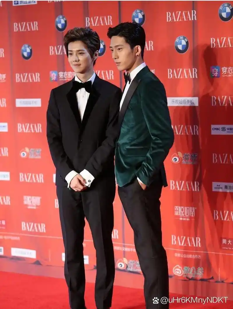 明星身高真是个迷~官方身高178的鹿晗,和183的井柏然明明相差足足有五