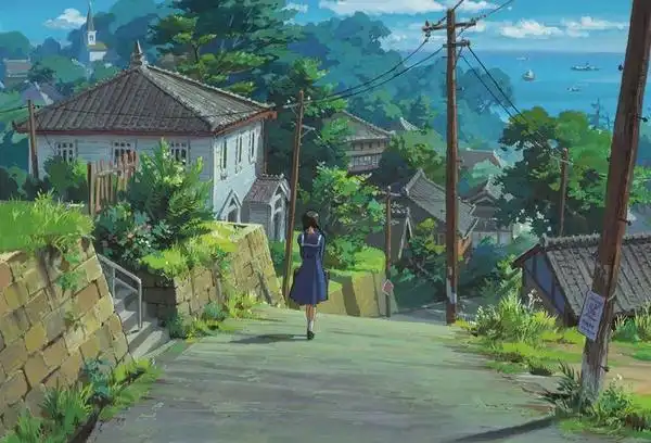 宫崎骏唯美动漫场景-动漫图片-q友乐园