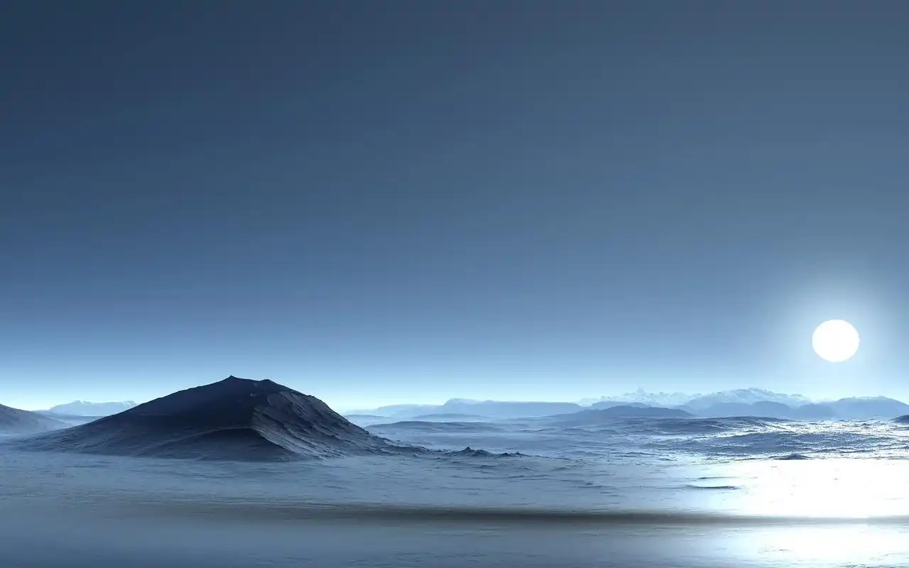 美丽的南极洲风景高清电脑桌面主题壁纸(4)