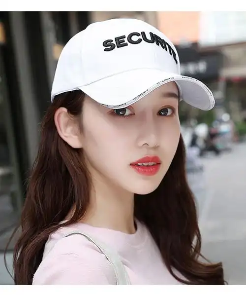 白帽子白色帽子潮人百搭棒球帽男士休闲防晒遮阳帽gp款白色可调节