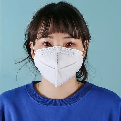 现货包邮n95口罩防护面罩一次性防粉尘口罩女鼻罩国标kn