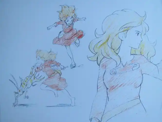 宫崎骏原画手稿珍藏集