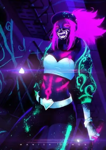 lol英雄联盟暗影之拳阿卡丽kda女团皮肤21