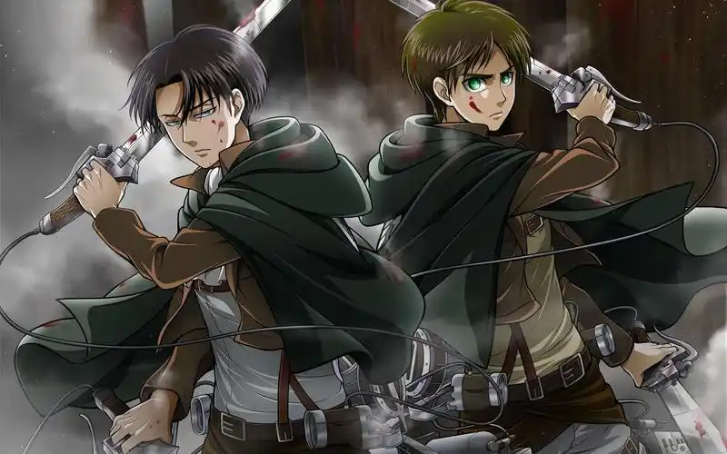 活动作品进击的巨人oo空山新雨后兵长一米六利威尔帅就vans了