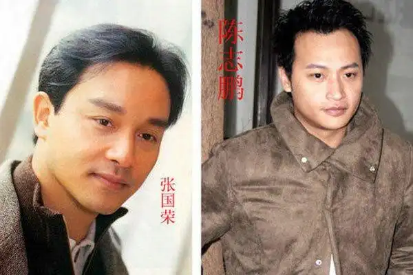 陈志朋和张国荣对比照很像吗 根本没有血缘关系