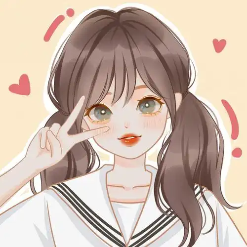 真人转q版卡通漫画人像画定制情侣宠物画像约稿 氛围鸭风 头像【图片