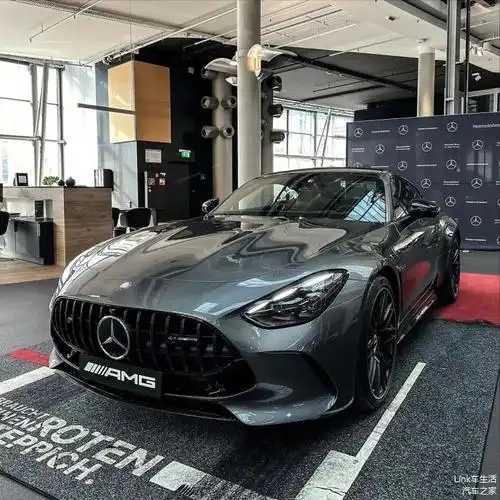 全新梅赛德斯amggt海外实车颜值爆表超跑搭载40v8发动机