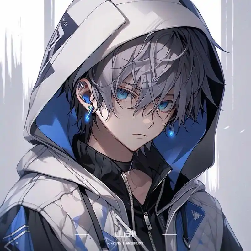 冷酷风男生帅气头像