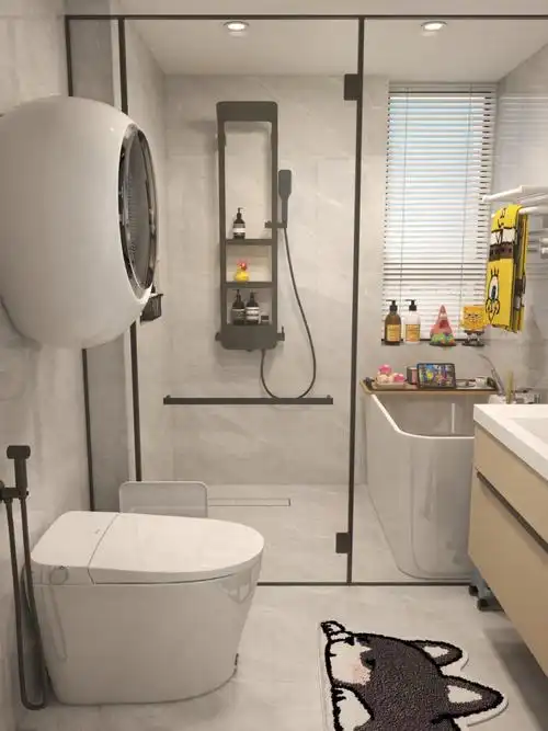 人见人爱的mini浴缸08小户型泡澡必备