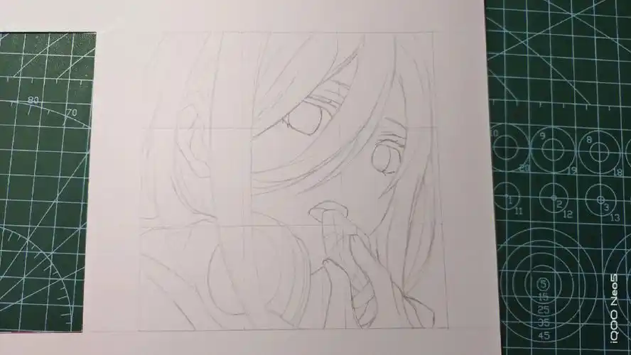 绘画过程  #三玖  #动漫人物教程