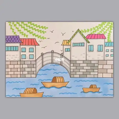 江南简笔画画儿童画