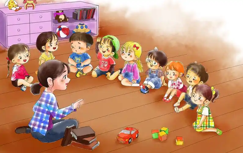 听老师姐姐讲故事