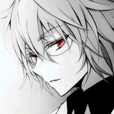 个性另类重口味霸气黑暗超拽动漫头像男图片