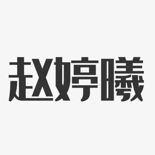 赵婷曦经典雅黑艺术字签名-赵婷曦经典雅黑艺术字签名图片下载-字魂网