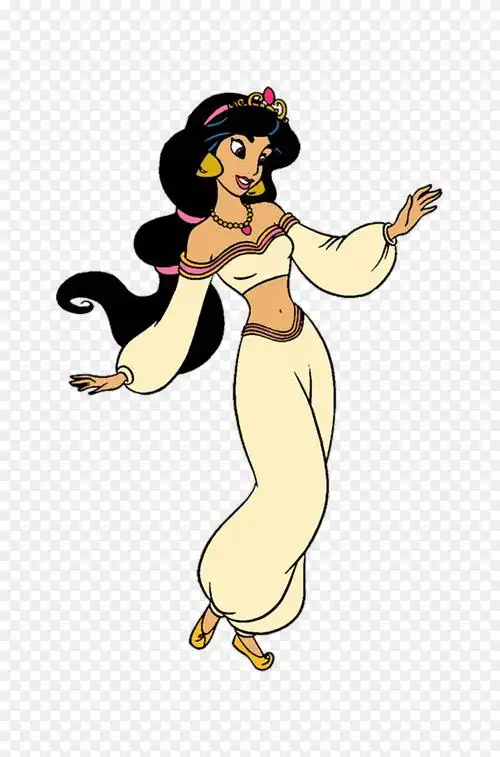 公主茉莉花长发公主迪斯尼仙女贾法尔迪斯尼公主茉莉花公主