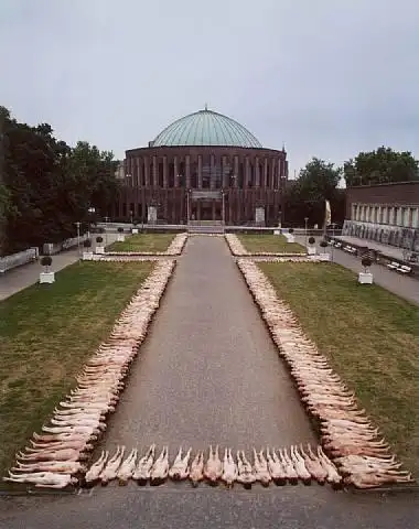 阵容如此庞大的人体行为艺术,你是怎么看的呢?(多图) - jimmy lu - 绵