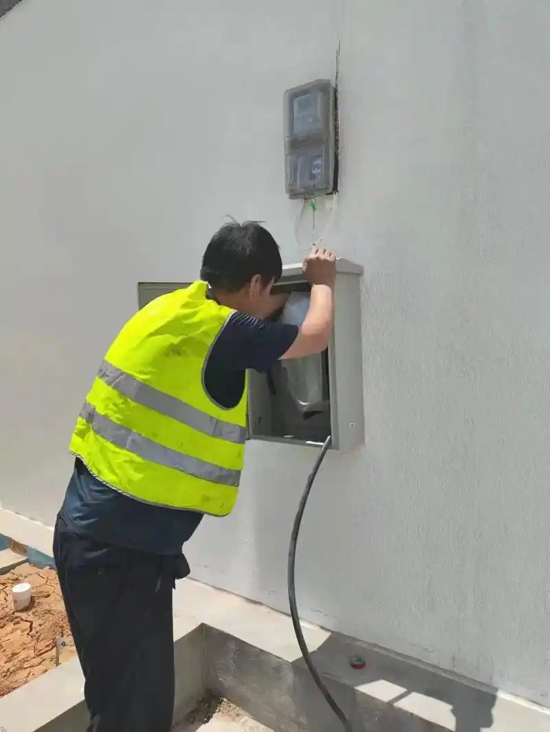 北京特斯拉充电桩安装自建房充电桩接地安装.