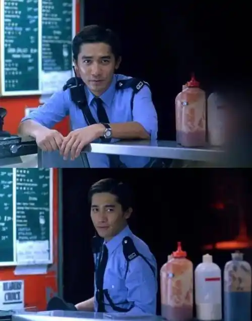 40岁梁朝伟近照曝光,和60岁刘嘉玲"隔辈"的既视感,真是醉了_温兆伦_马