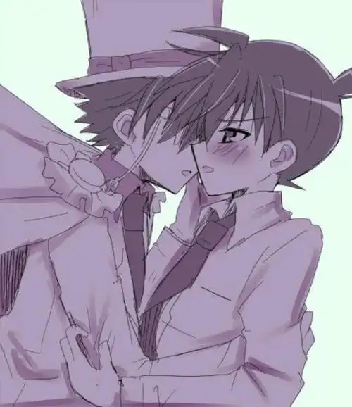 头条问答 - 名侦探柯南中怪盗基德和工藤新一是不是长得差不多啊?