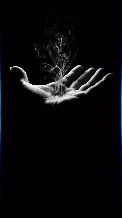 有哪些好看的黑色系手机壁纸?