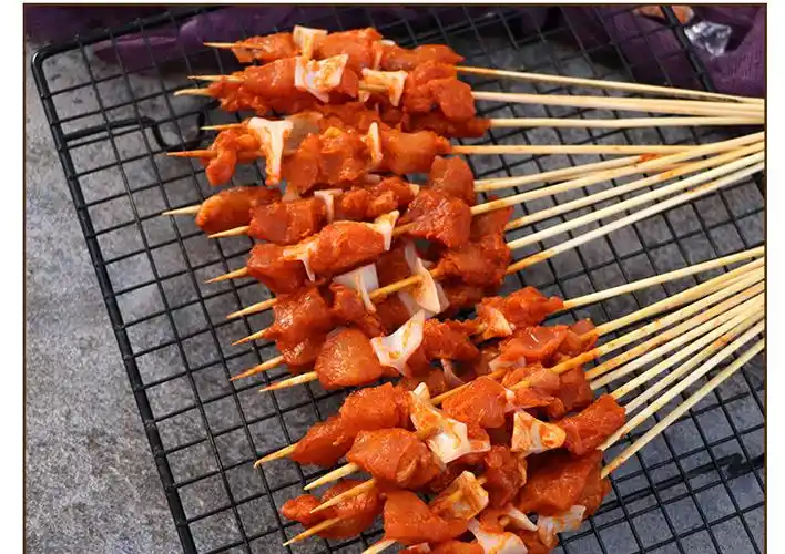 食环骨肉相连串小骨肉手把串鸡脆骨软骨肉商用烧烤小串100串/包